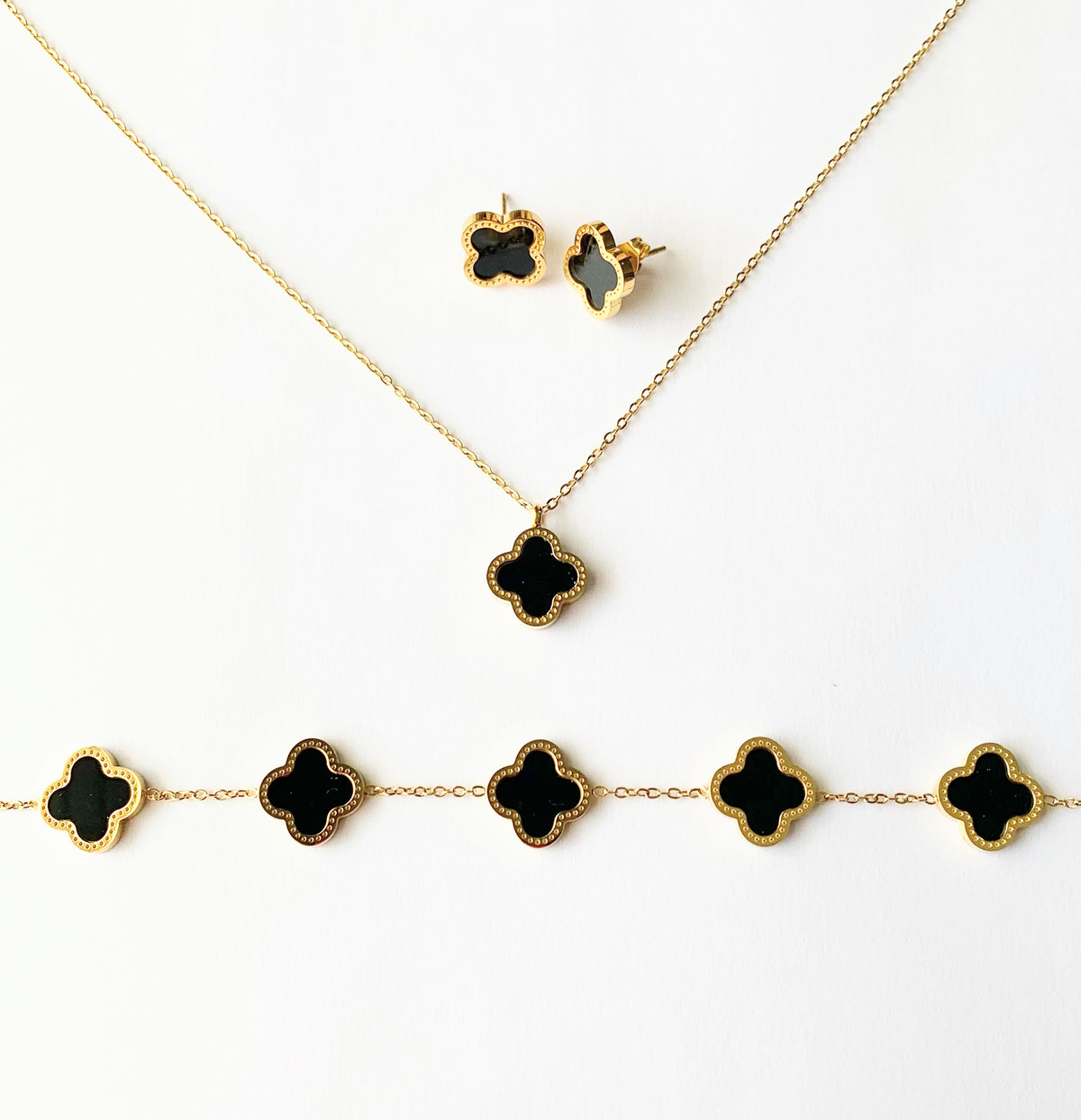 Clover Jewelry - Black & White
