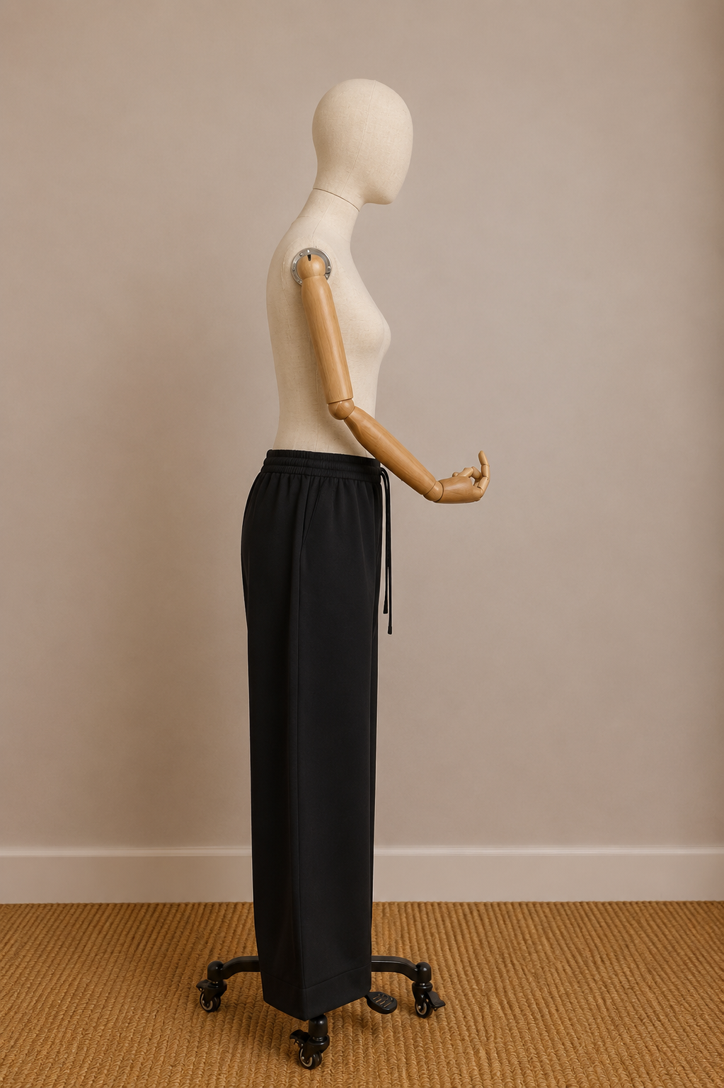 Safa 100% Cotton Wide-Leg Pants