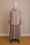 Marwa 100% Cotton Oversized Shirt