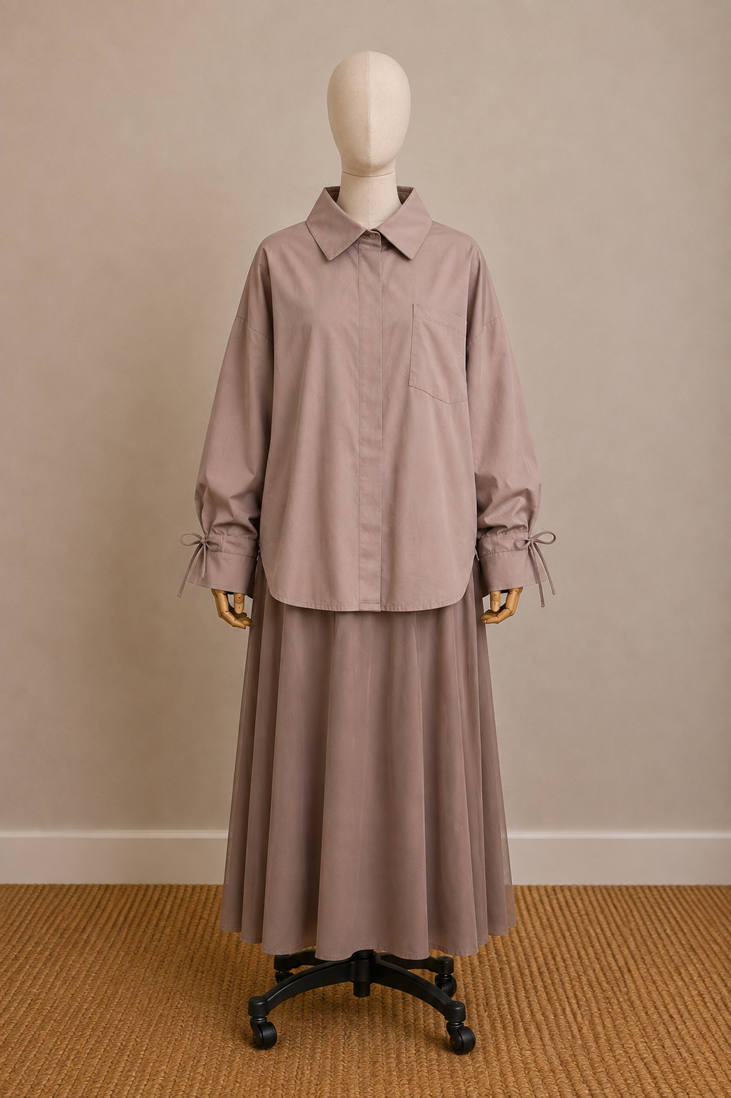 Marwa 100% Cotton Oversized Shirt